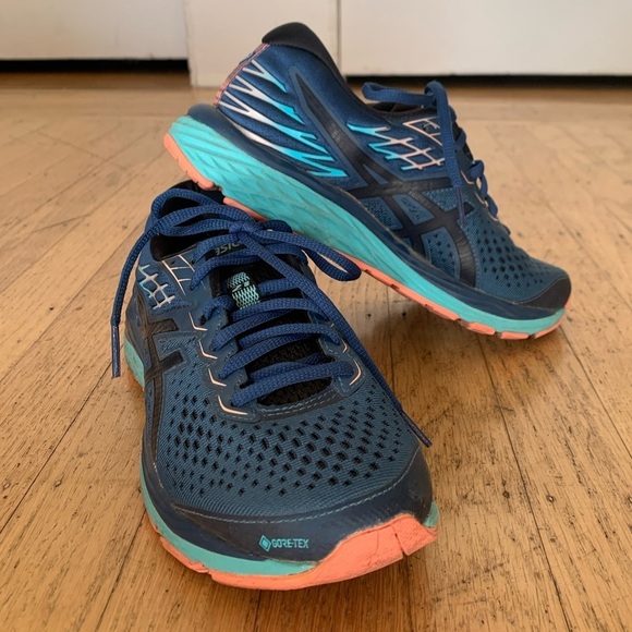 Asics Shoes - ASICS Gel Cumulus 21 Mako Blue with Gore-Tex